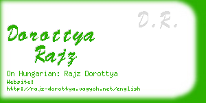 dorottya rajz business card